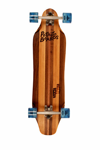 Potaito Boards Skateboard - Taiter Longboard Cruiser Complete